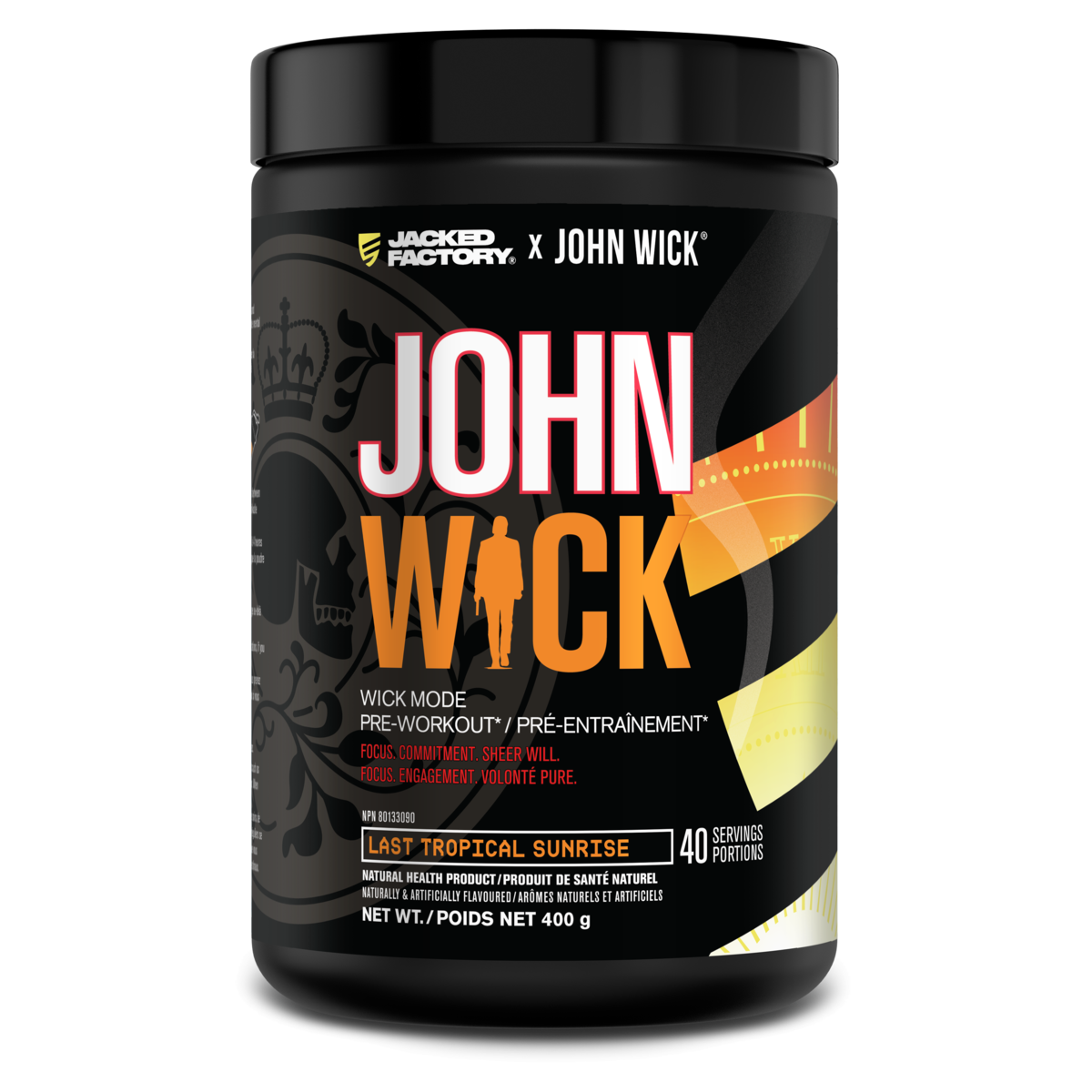 Jacked Factory X John Wick - John Wick Pre-Workout