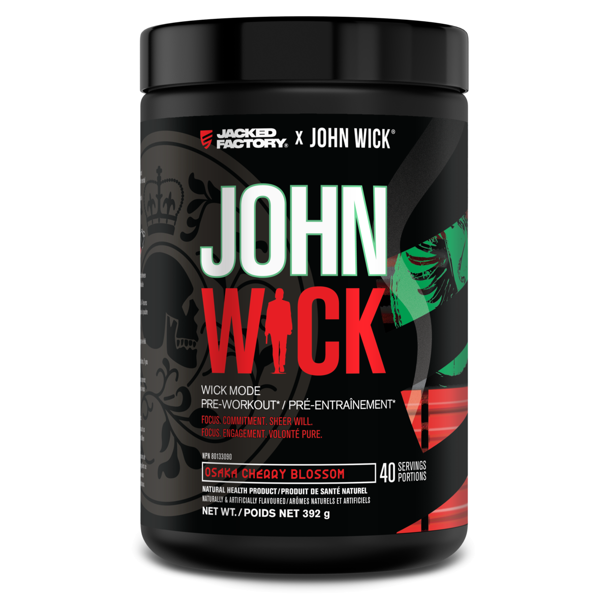 Jacked Factory X John Wick - John Wick Pre-Workout