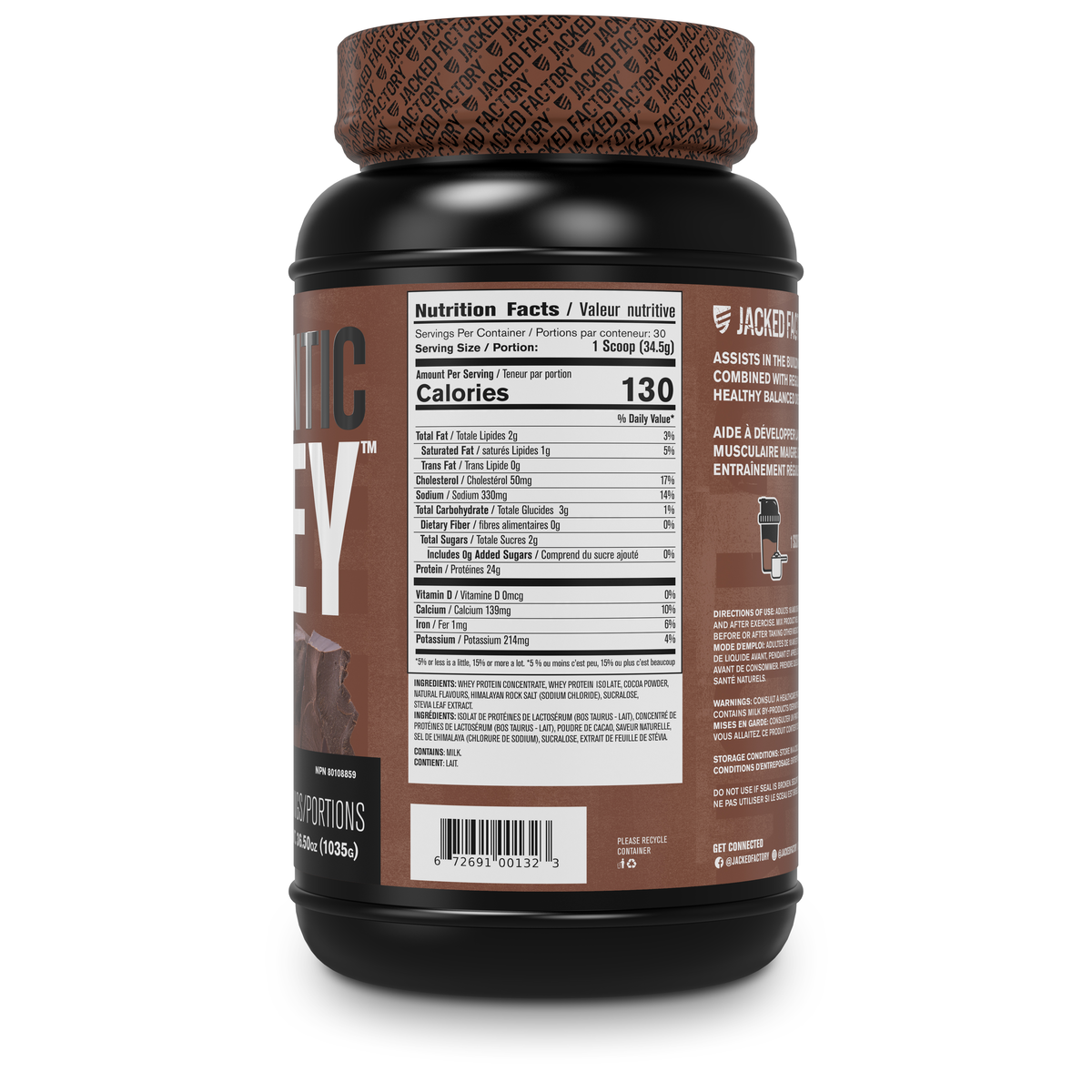 Authentic Whey - Muscle Building Protein Powder