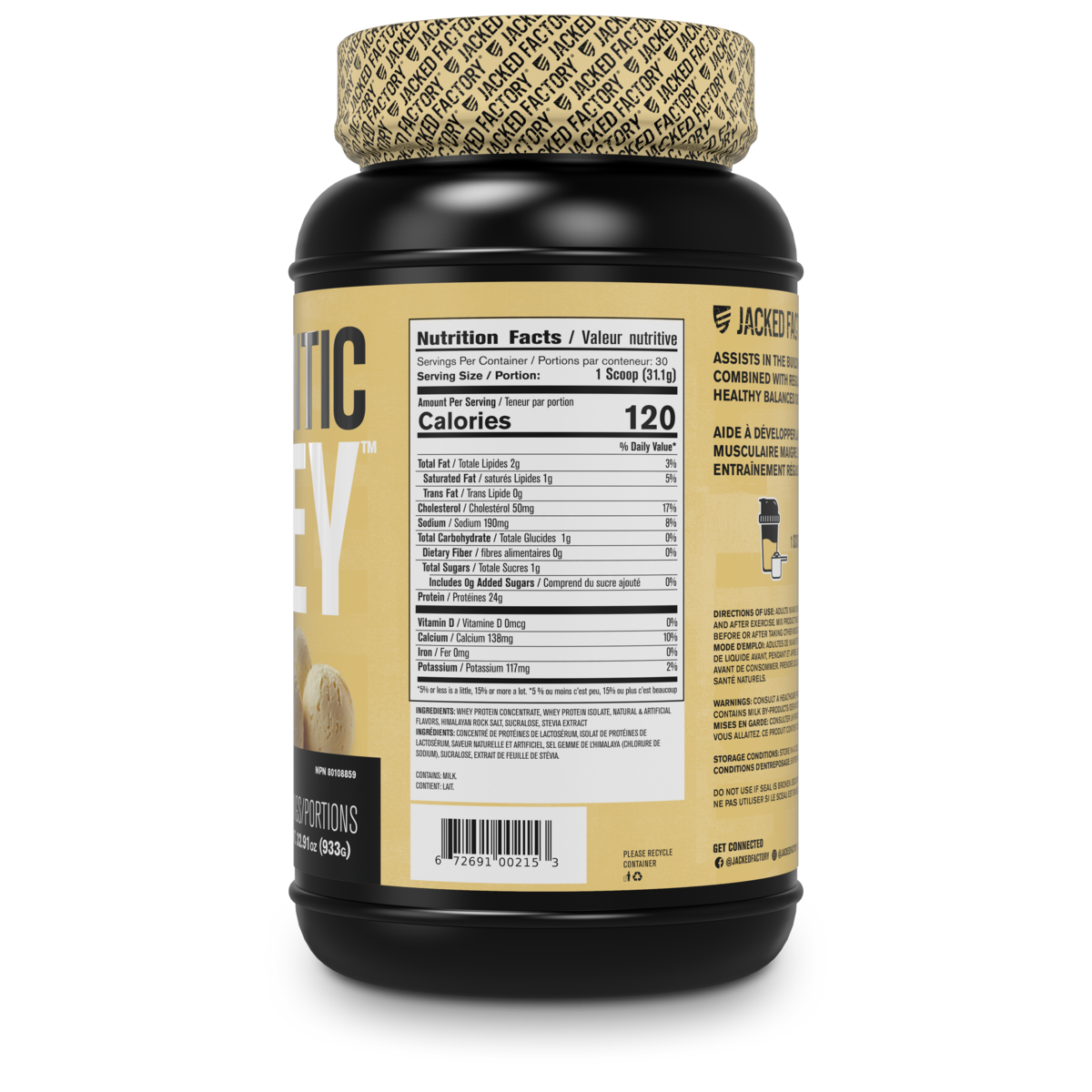 Authentic Whey - Muscle Building Protein Powder