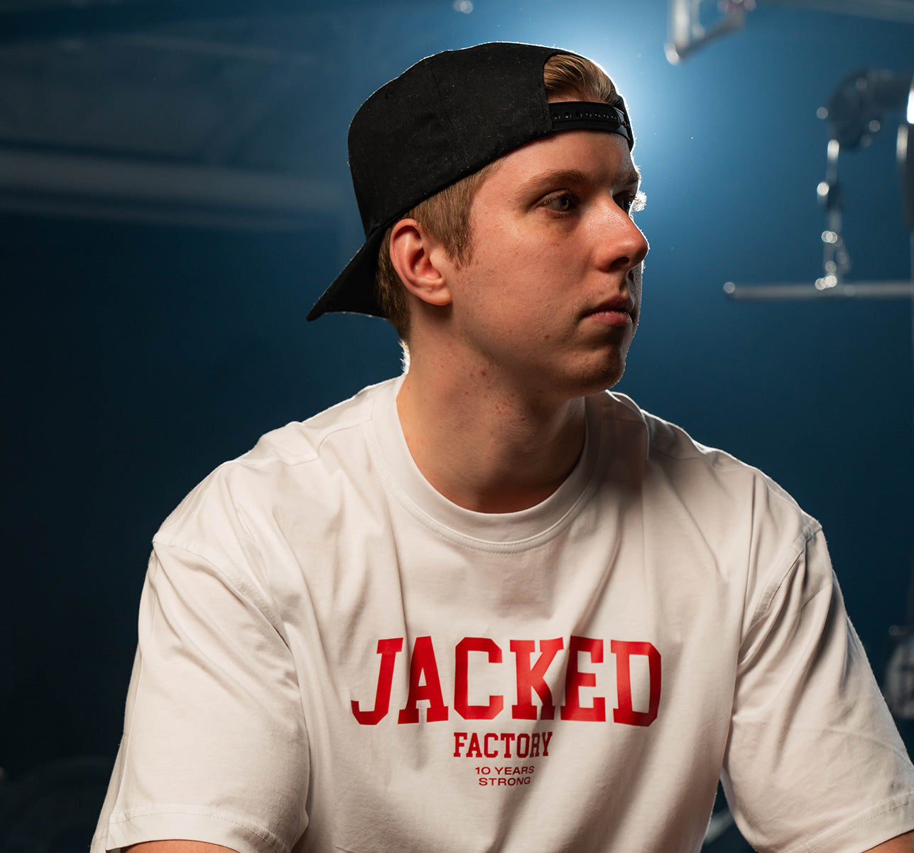 Jacked Factory T-Shirt (10 Years Strong)