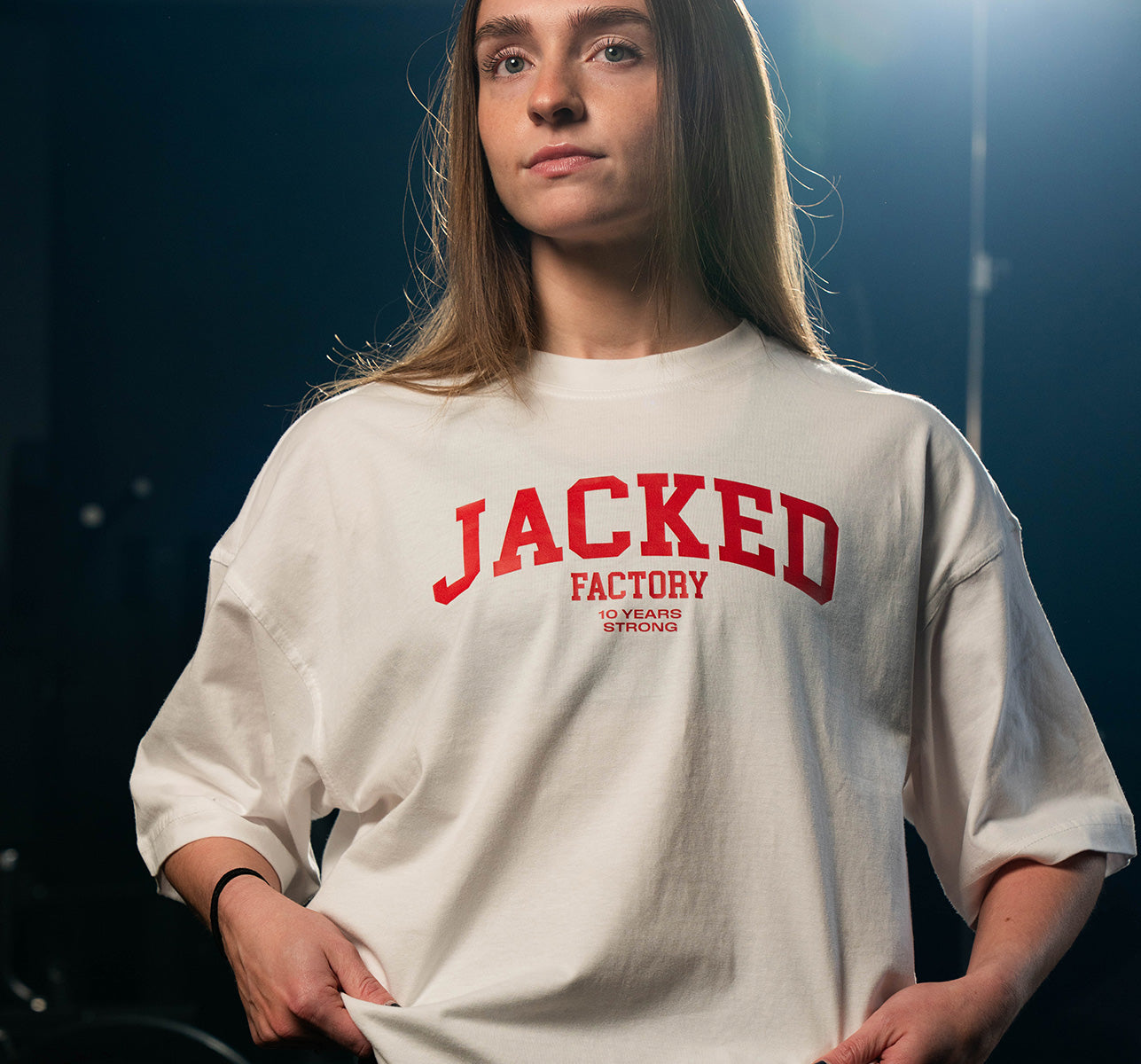 Jacked Factory T-Shirt (10 Years Strong)